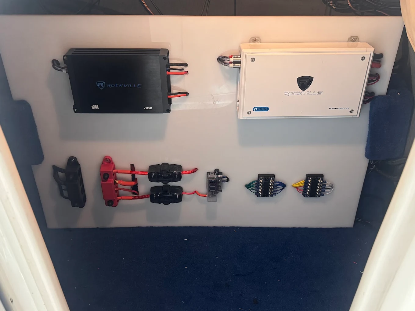 Marine audio and electrical installation