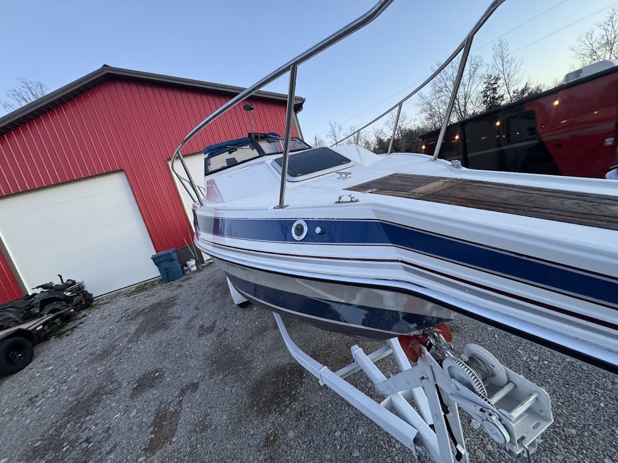 Detailed cruiser bow